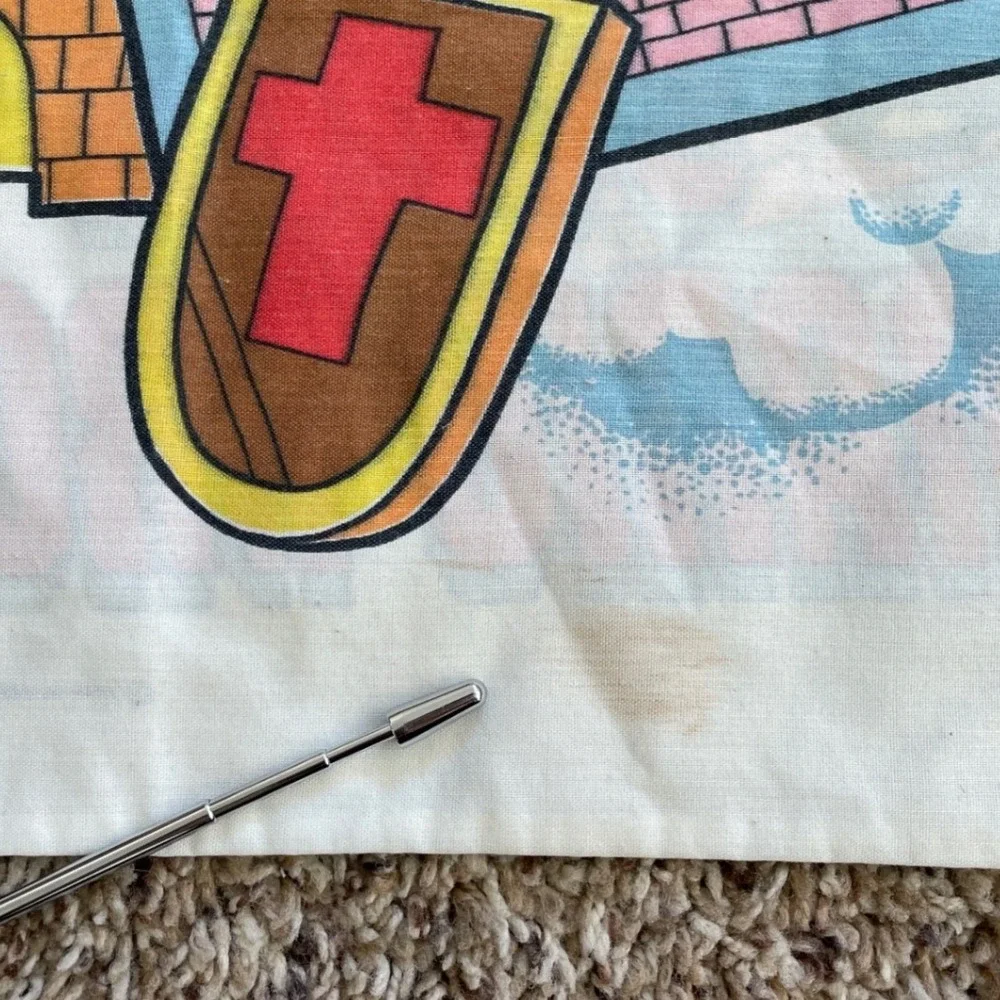 Vintage 1988 Nintendo Zelda Super Mario Bros Pillowcase Double Sided NES Retro